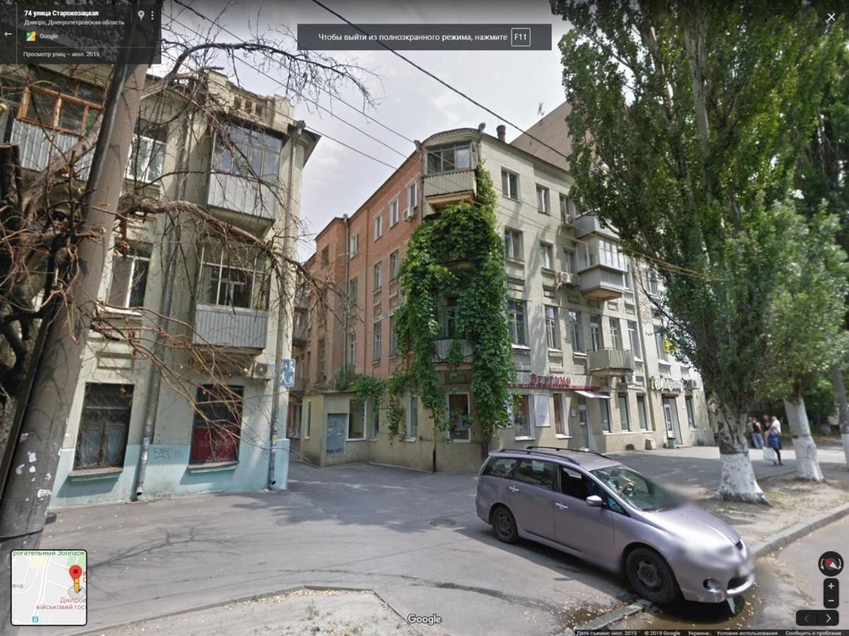 Apartment Starokazatskaia 74V street Dnyipropetrovszk Kültér fotó